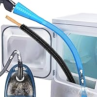 Vista 1 de Sealegend Kit de limpiador de ventilación de secadora y cepillo de pelusa para secadora, accesorio para manguera de vacío, cepillo removedor