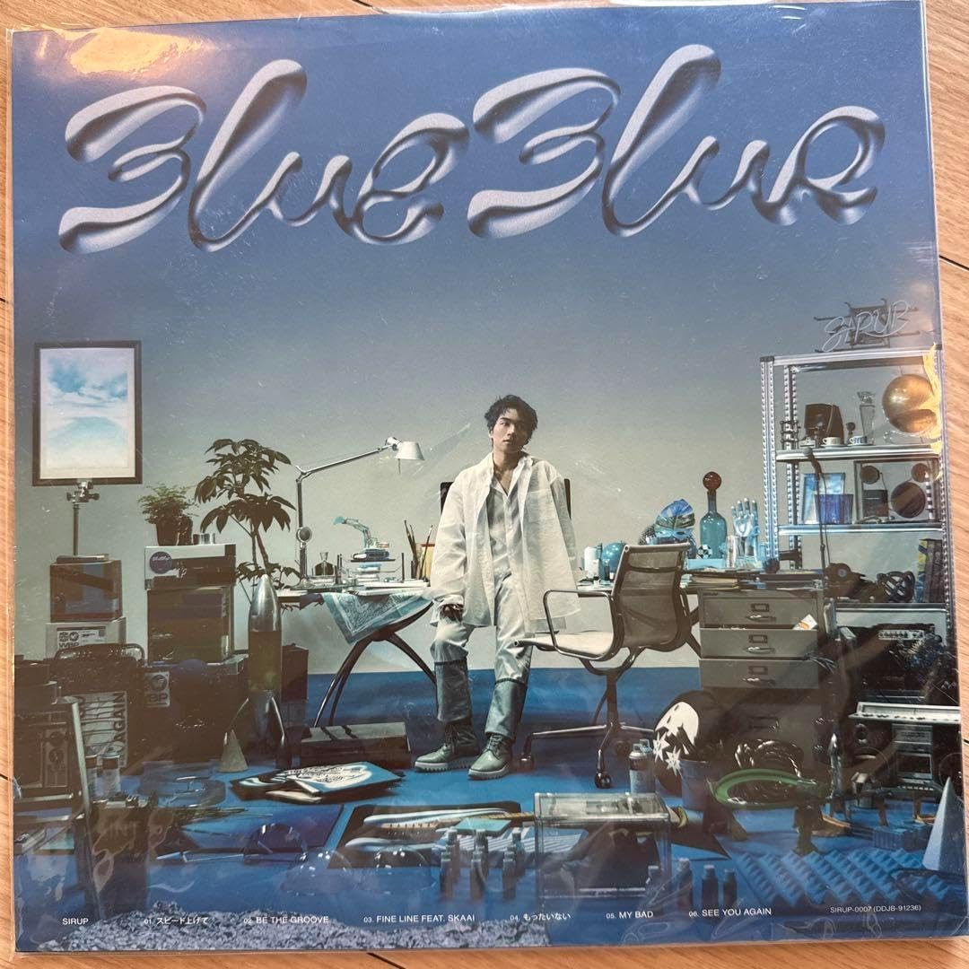 SIRUP BLUE BLUR LP レコード SIRUP 最新EP「BLUE BLUR」の12inchアナログレコードが発売決定