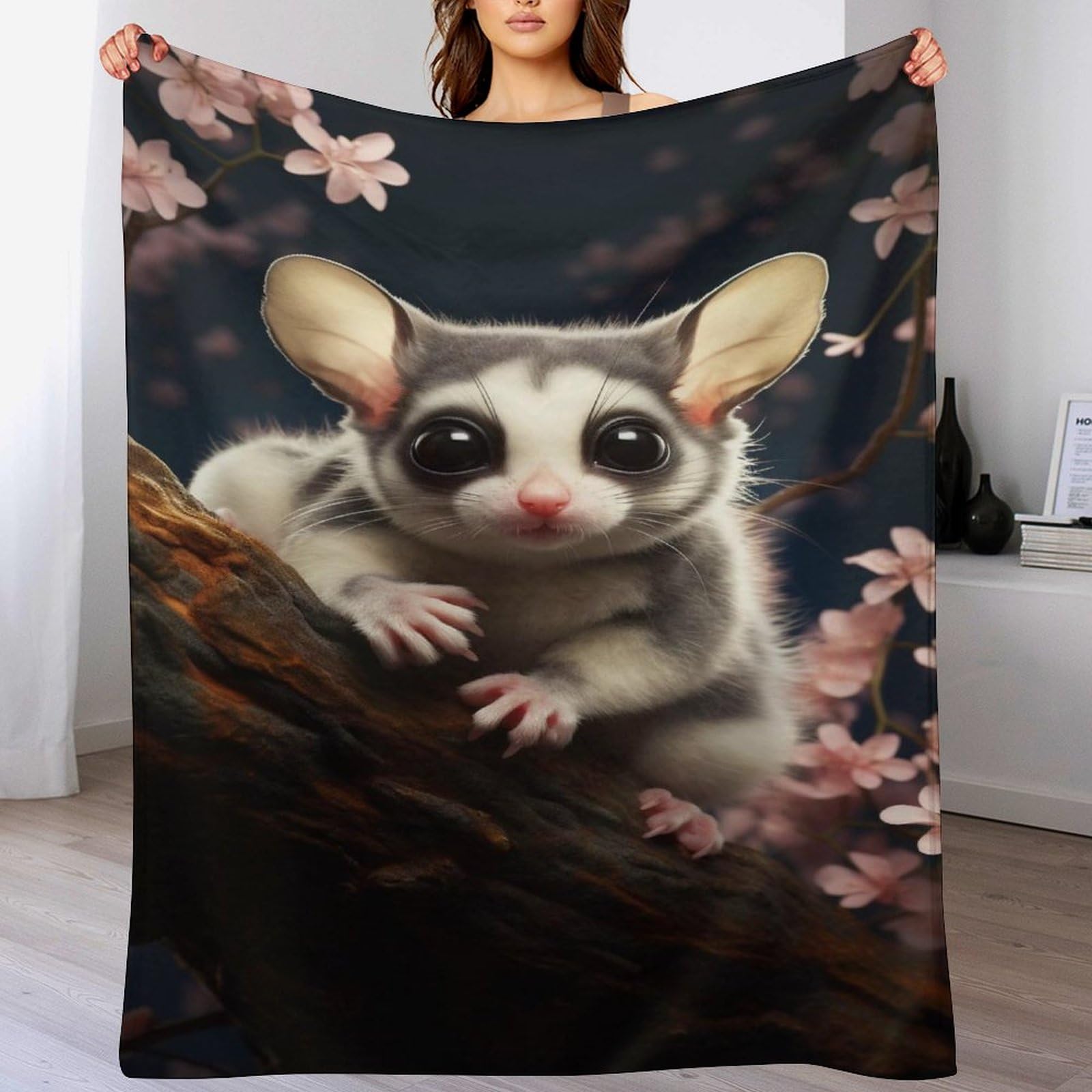 Manta de franela suave para sofá de salón de 130x150 cm gris 1