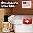 De La Cruz 2% Iodine First Aid Antiseptic, Made in USA 1 FL OZ (6 Bottles)