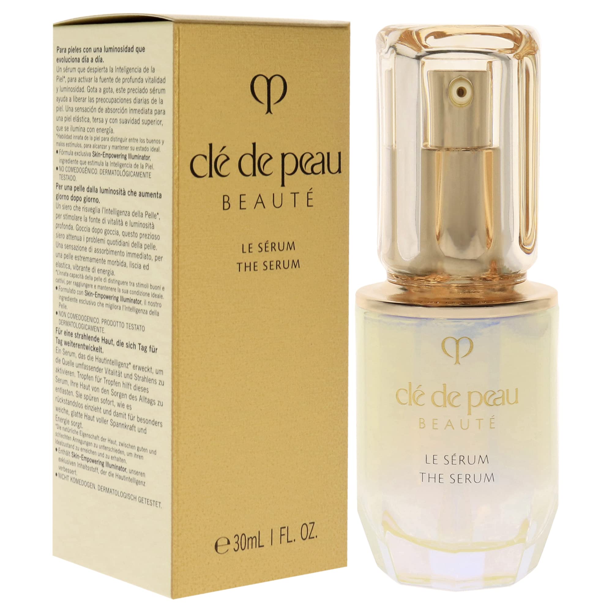 clé de peau BEAUTÉ LE SÉRUM 30ml CLÉ DE PEAU BEAUTÉ The Serum, 30 ml : Amazon.pl: Uroda