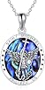 YFN Sterling Silver St MichaelSt ChristopherJesusVirgin Mary Necklace for Men Women CatholicProtectorTalisman Michael Archangel Medal Necklace Jewelry 182"