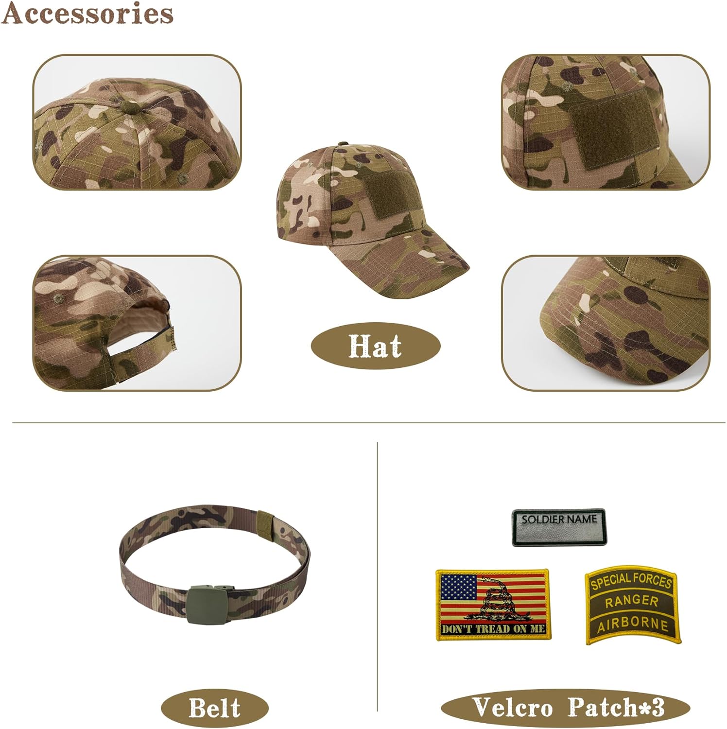 Army Costume for Boys,Kids Military Soldier Costume,Army Outfit for Boys,Halloween Kids Camouflage Uniform