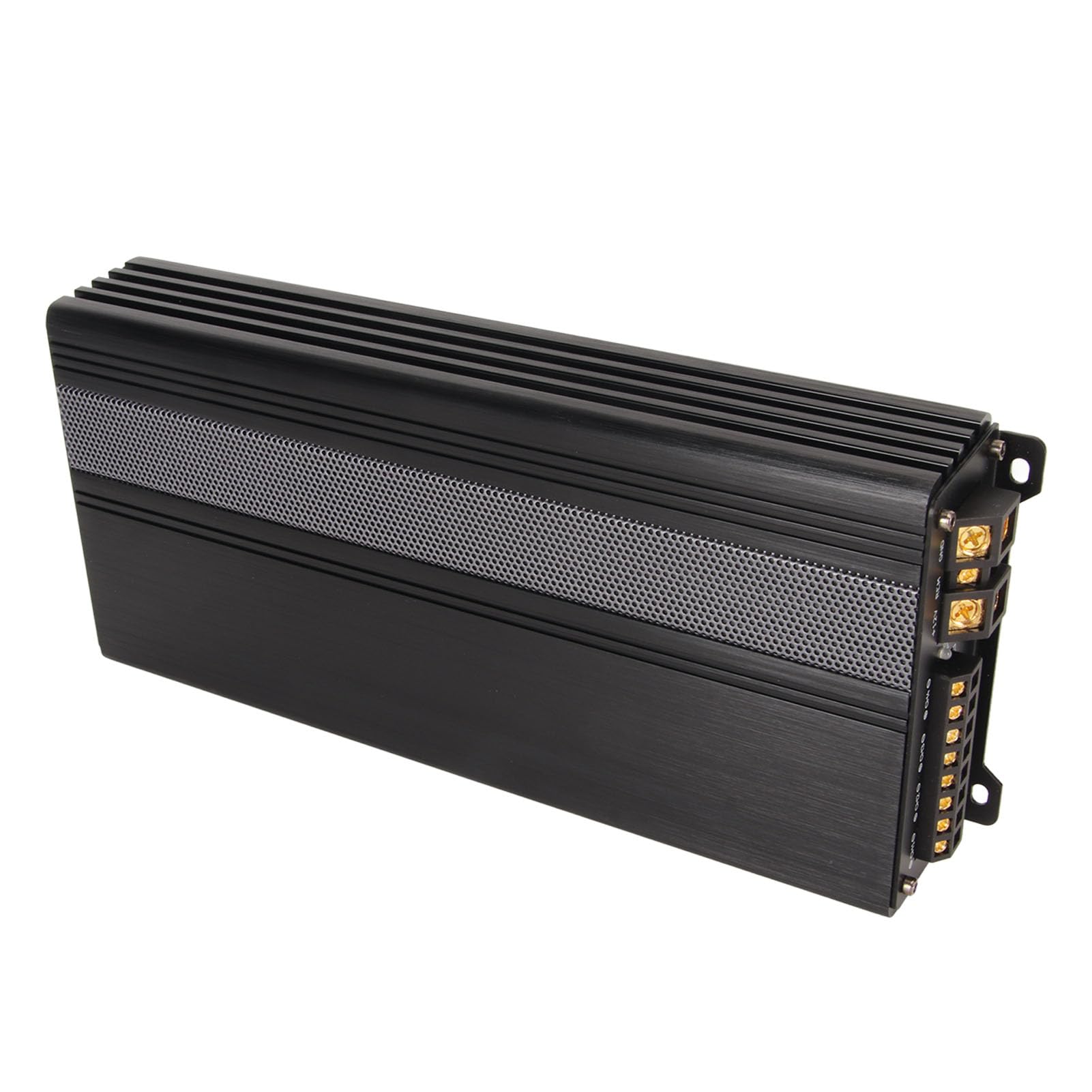 Amplificador de Coche de 4 Canales Clase AB de Alta Potencia 280W X 2 Amplificador de Potencia Puenteable de 12V para Mejorar el de Sonido del Coche