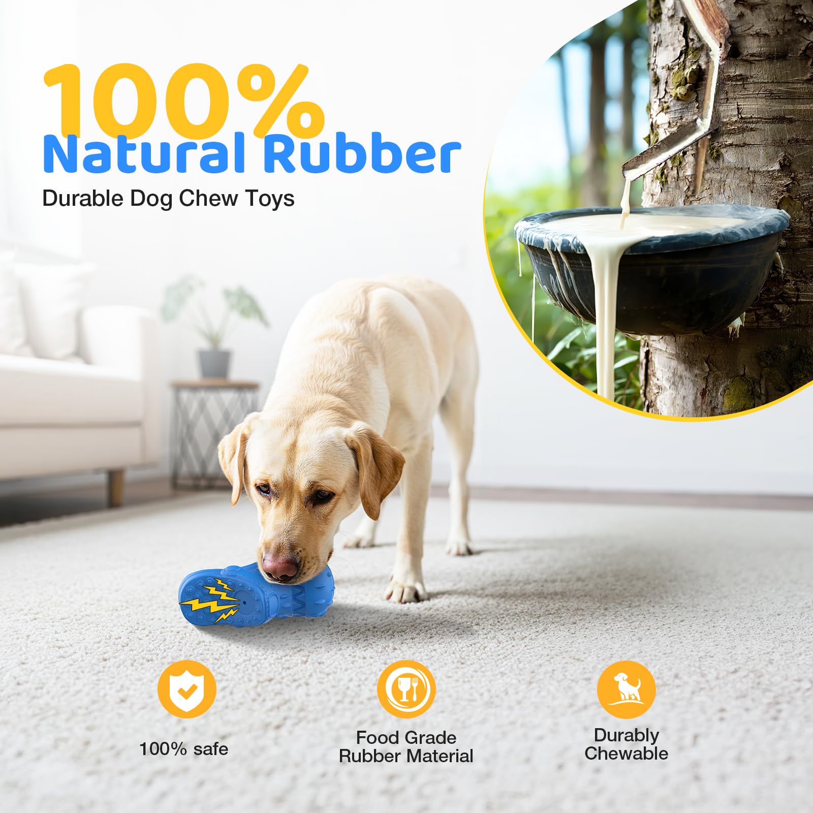IZETIANZHE Indestructible Dog Toys - Image 3