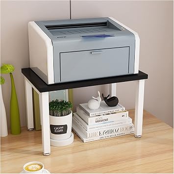 Printer Stand for Desk Printer Stand Printer Stand with Storage Kitchen StandTable Shelf Desk Office Home Desktop Desk 2 Layer Printer Stand Office Organization Printer Stand for Desktop Storage C