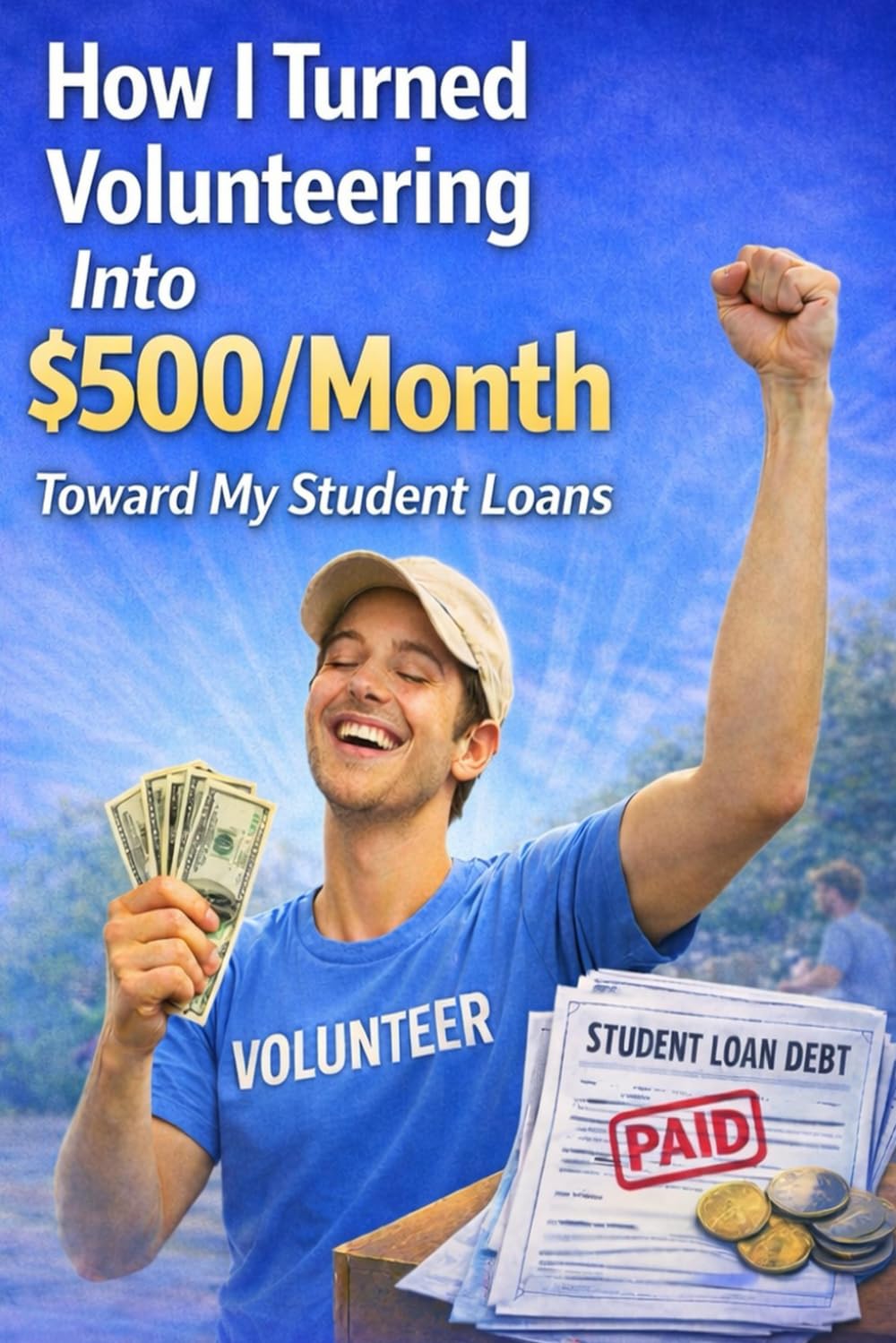 How I Turned Volunteering Into $500/Month Toward My Student Loans
