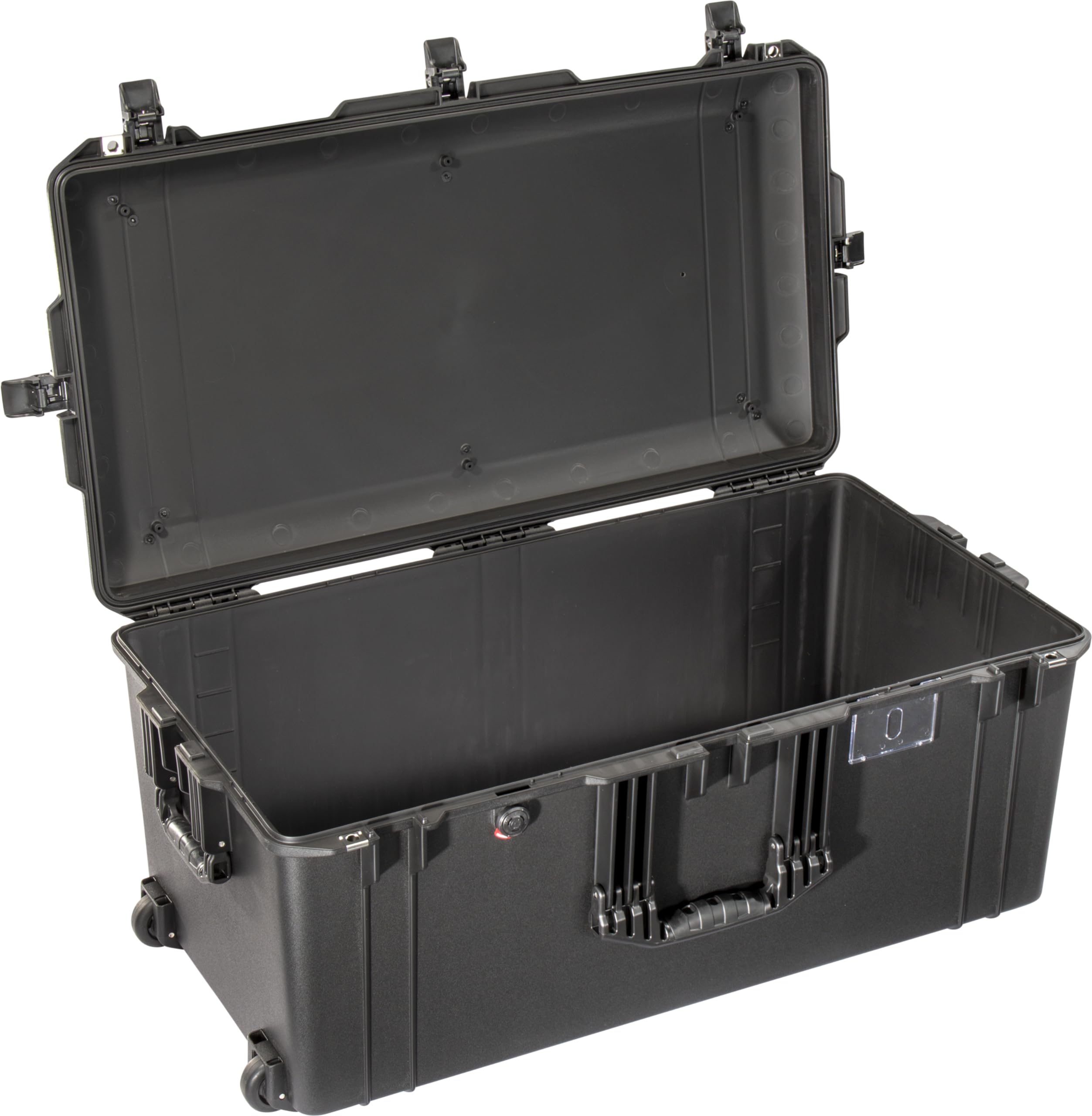 PELI 1646 AIR Koffer, Großer Rollkoffer für Filmkameras und technisches Equipment, IP67 wasserfest und staubdicht, 111 Liter Fassungsvermögen, ohne Schaumstoff, Farbe: Schwarz