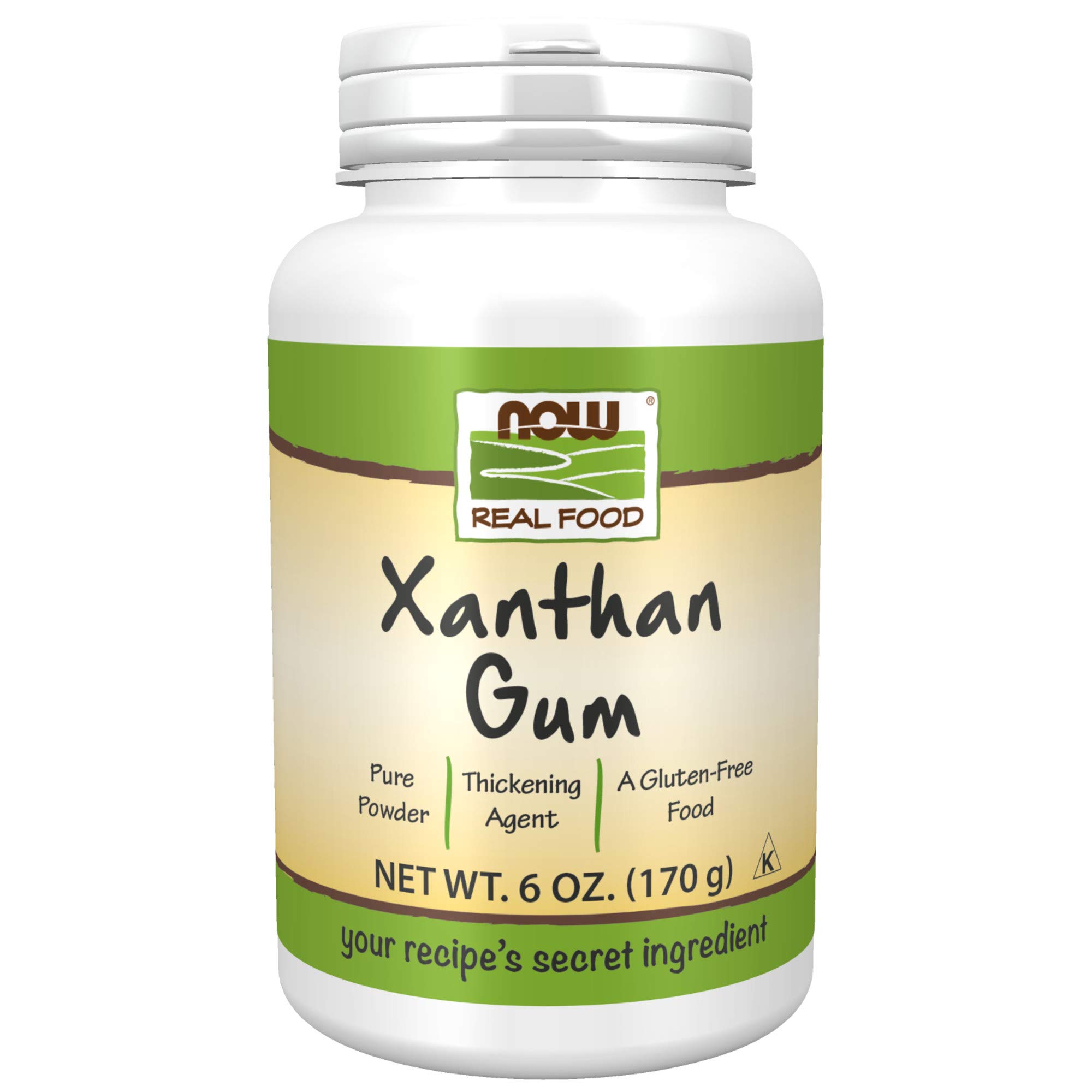 Buy NOW Foods, Xanthan Gum Pure Powder, Kosher and GlutenFree Natural