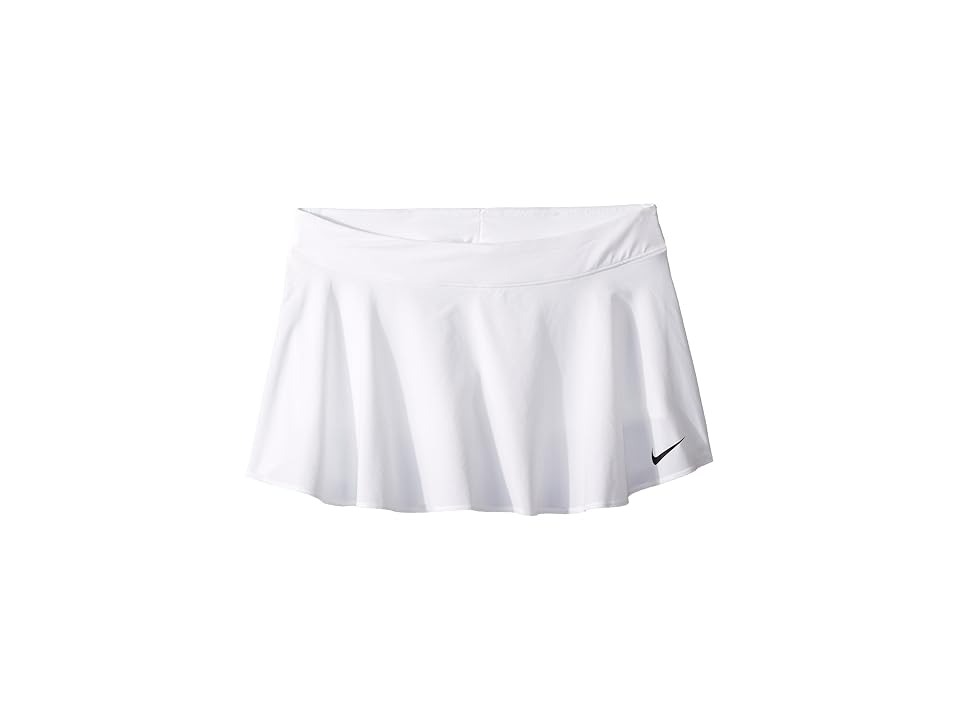 

Nike Kids Court Pure Tennis Skirt (Little Kids/Big Kids) (White/White/White/Black) Girl's Skirt