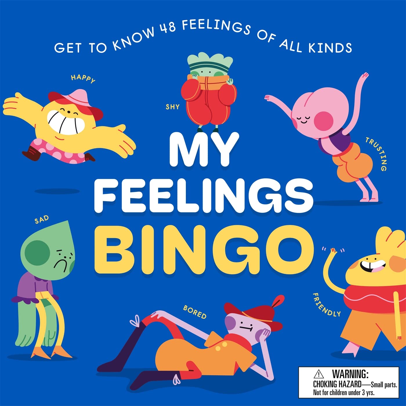 Laurence King My Feelings Bingo: Get To Know 48 Feelings of All Kinds