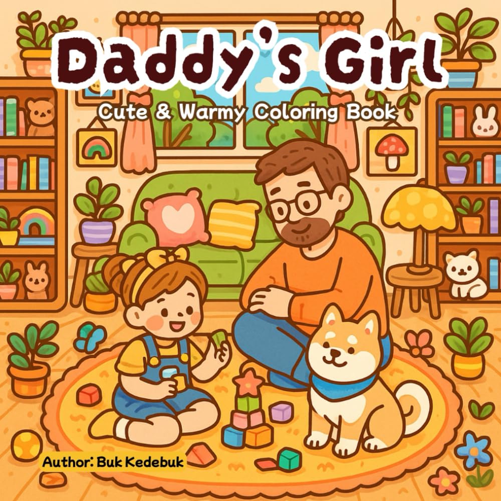 Coloring Book: Daddy’s Girl: Color the Beautiful Moments Between a Daughter and Her Father