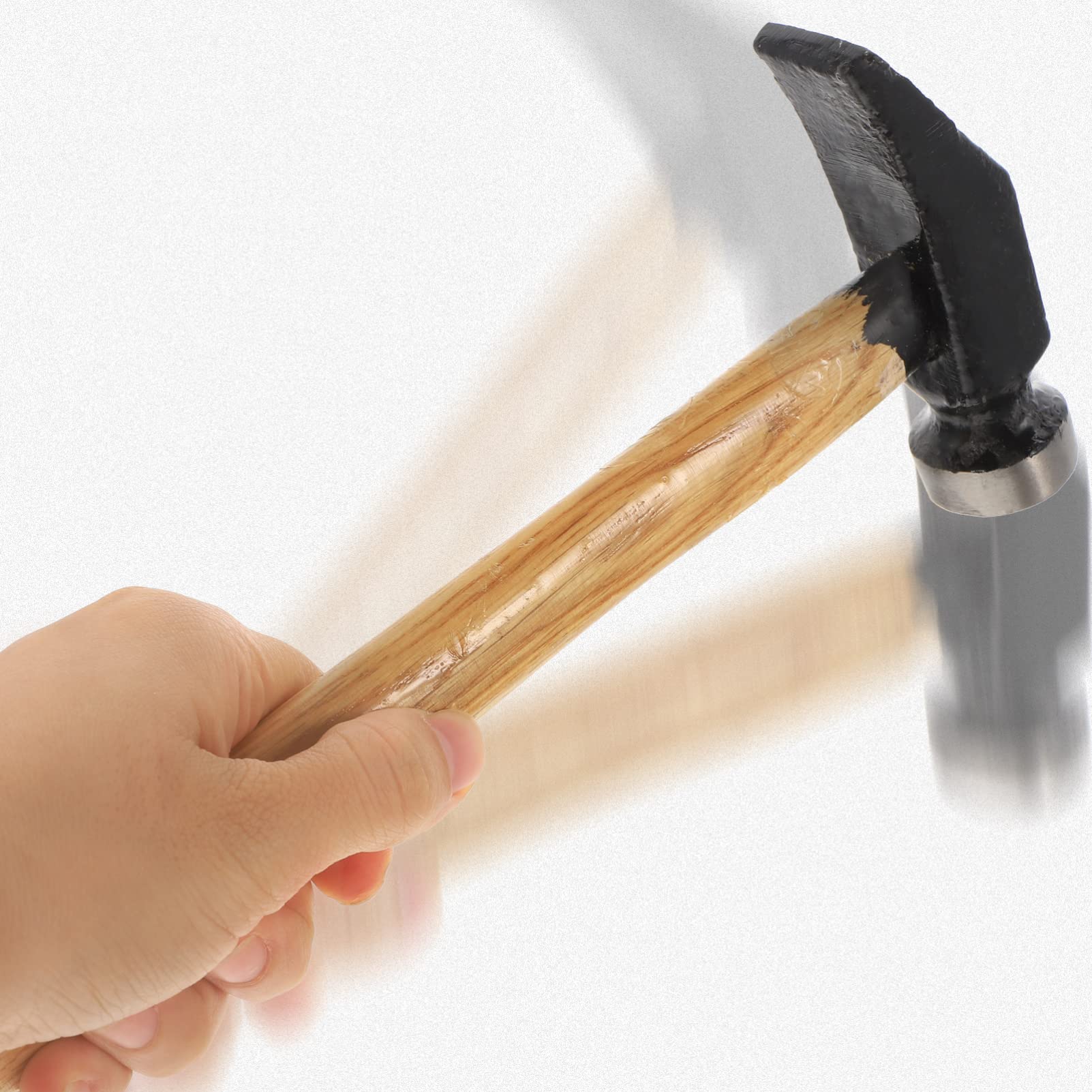 Yardenfun Wooden Handle Shoe Repair Hammer Multi-use Hammer Anti-slip Handle Hammer Leather Tack Hammer Wooden Handle Hammer Shoe-making Hammer Crafting Hammer Repair Supplies Manual Hammer