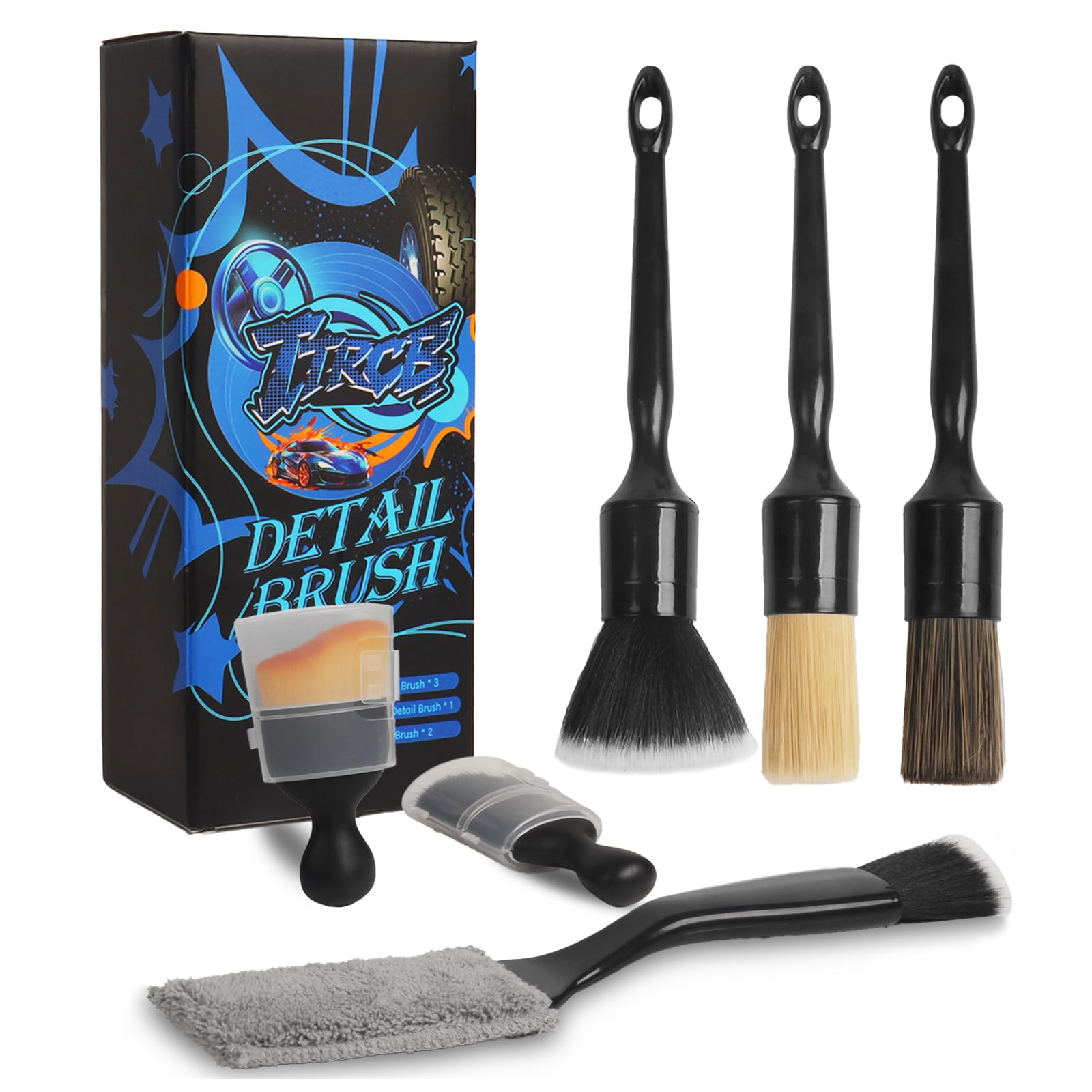 Car Detailing Brush Set - Interior Cleaning Kit -1 Car Detailing Brush Set - Interior Cleaning Kit -1