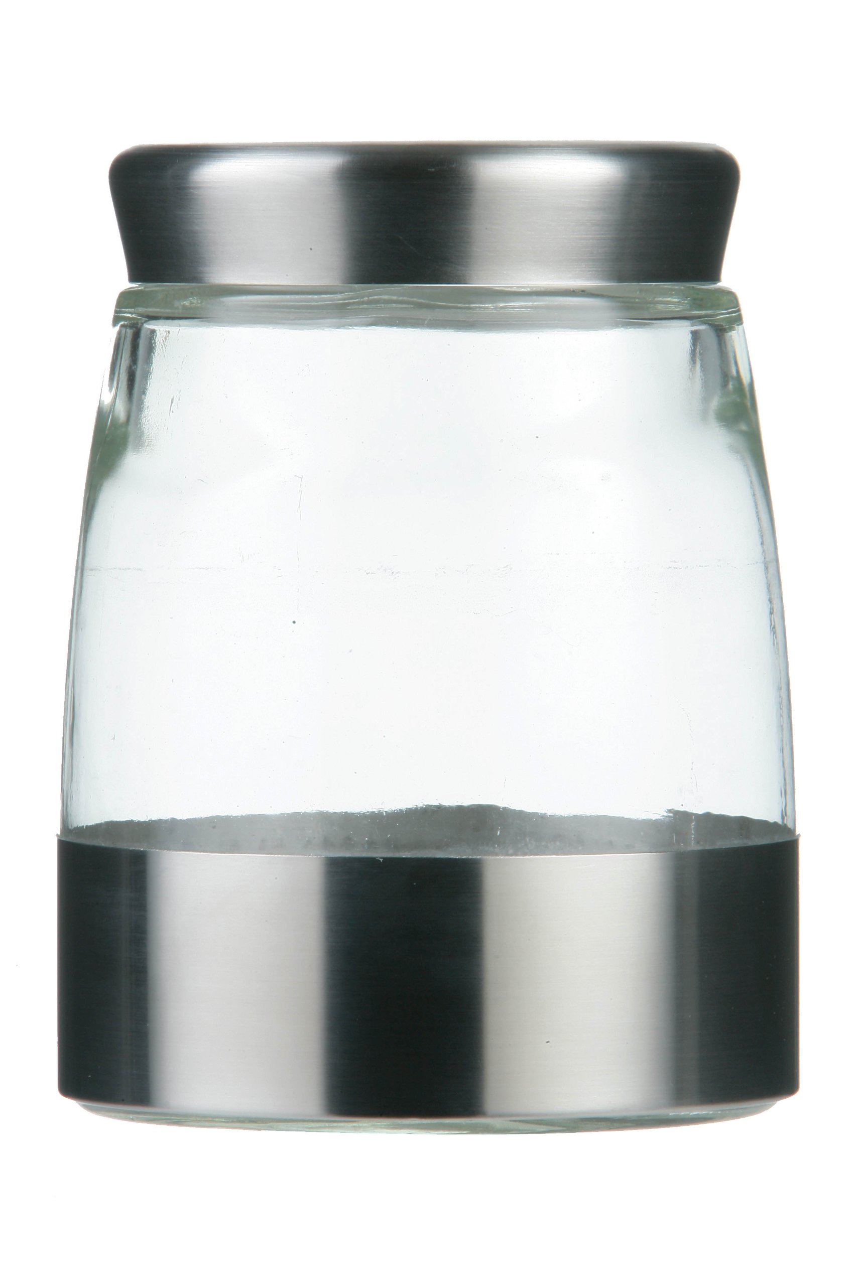 Premier Silver Housewares Storage Jar, 1200 Ml, Brushed Stainless Steel