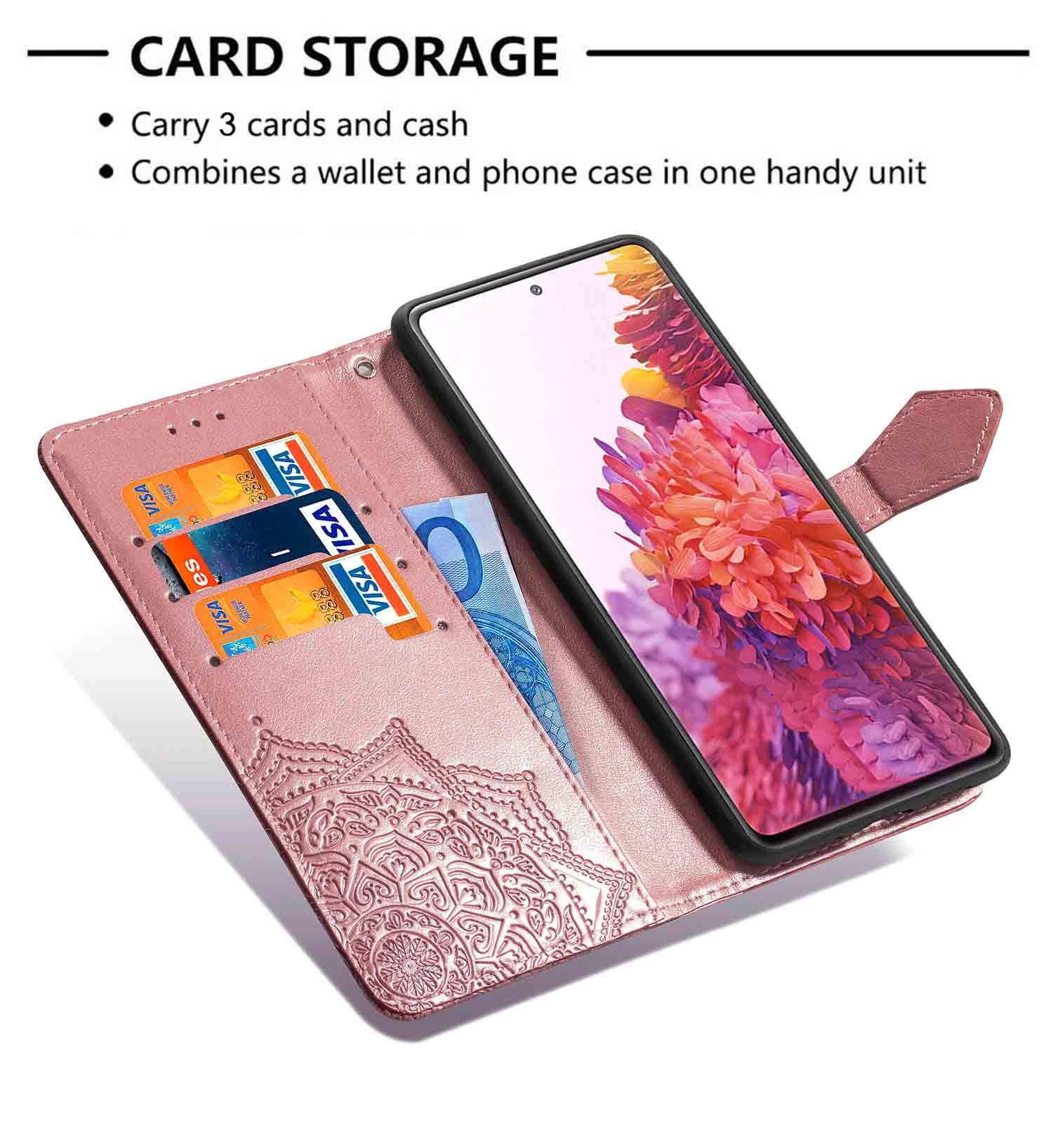 HAOYE Cover per Xiaomi Redmi 13C / Xiaomi POCO C65 a Portafoglio, Libro Custodia Magnetica Flip Case con Supporto di Stand/Carte Slot, Pelle PU/TPU Protettiva Caso. Nero