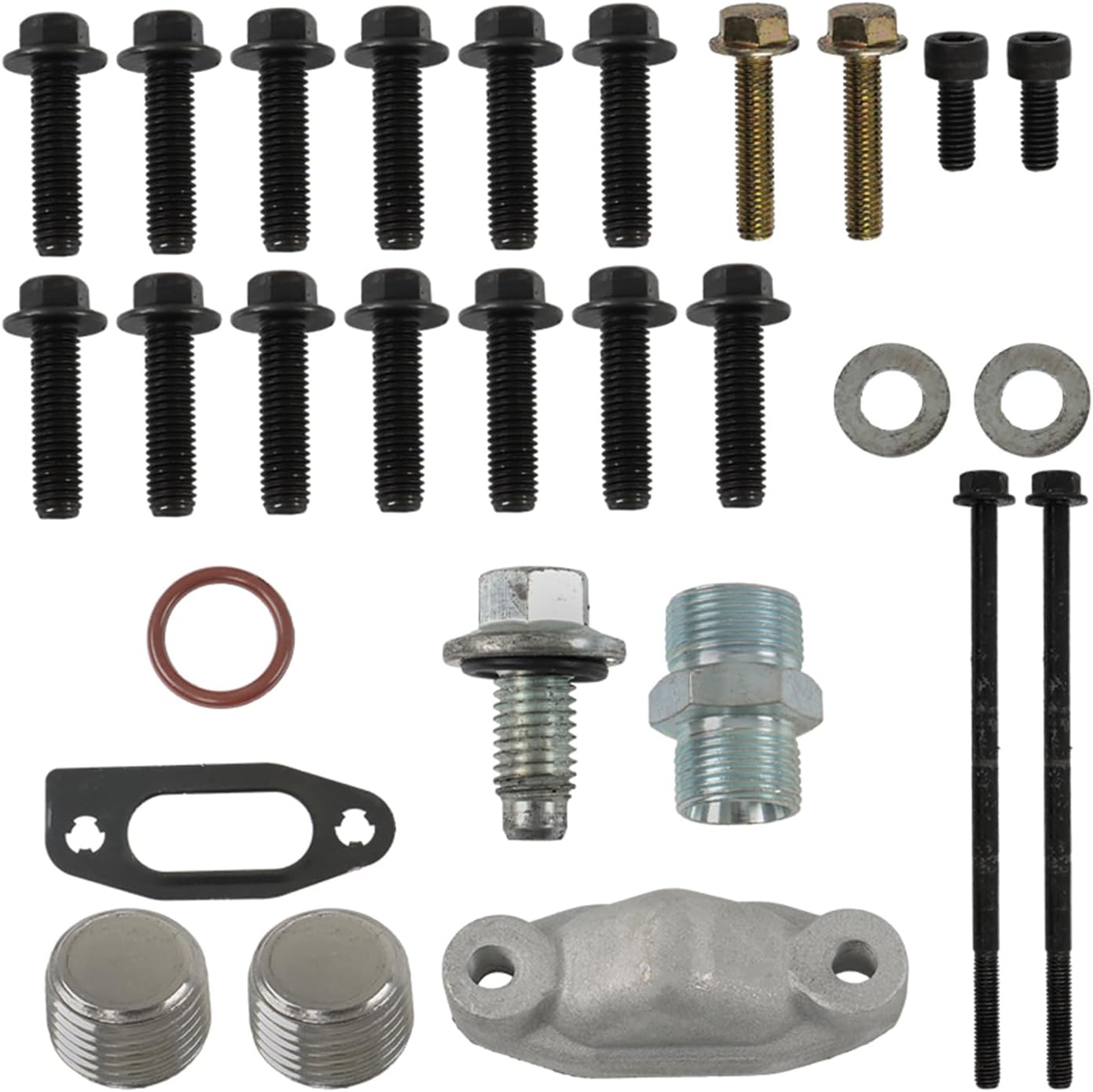 labwork Aluminum Rear Oil Pan Kit Replacement for Camaro Firebird GM F-body G-body A-body LSX LS1 LS2 302-3