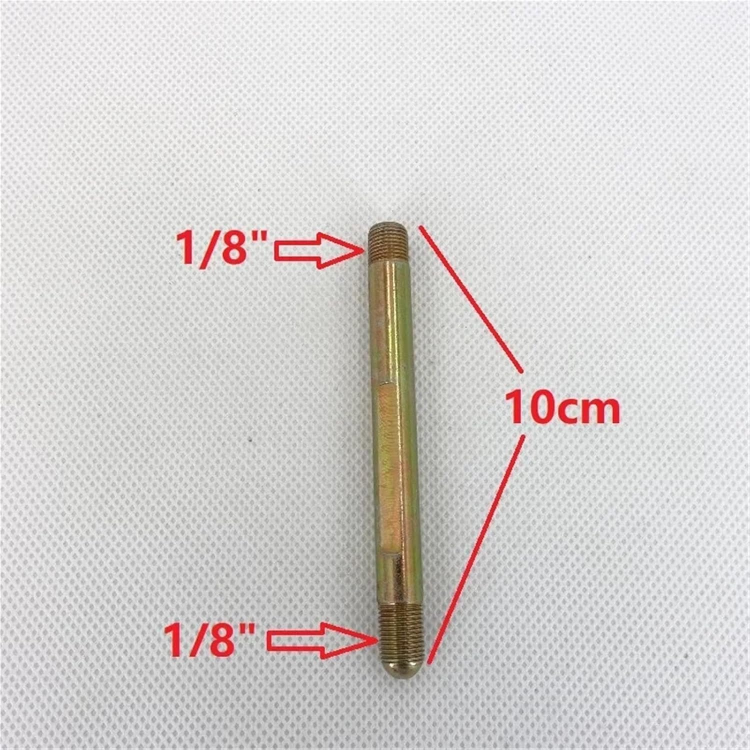 1/8"-1/8" Iron Pole Burner Oil Circuit Linked Copper Pipe Base Link Rod(50CM)