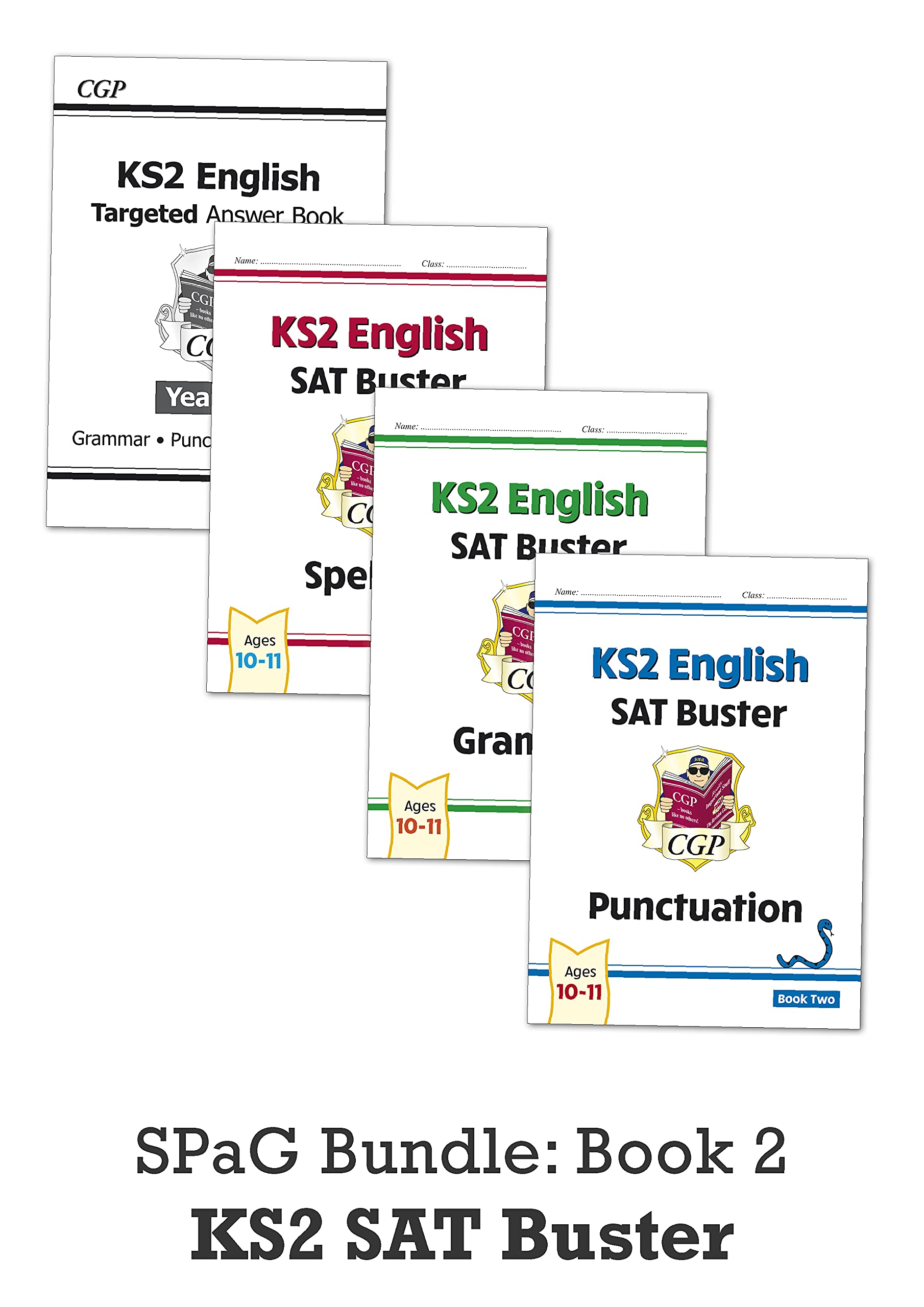 KS2 English SPaG SAT Buster Book 2 Bundle - includes answers (for the 2025 tests)