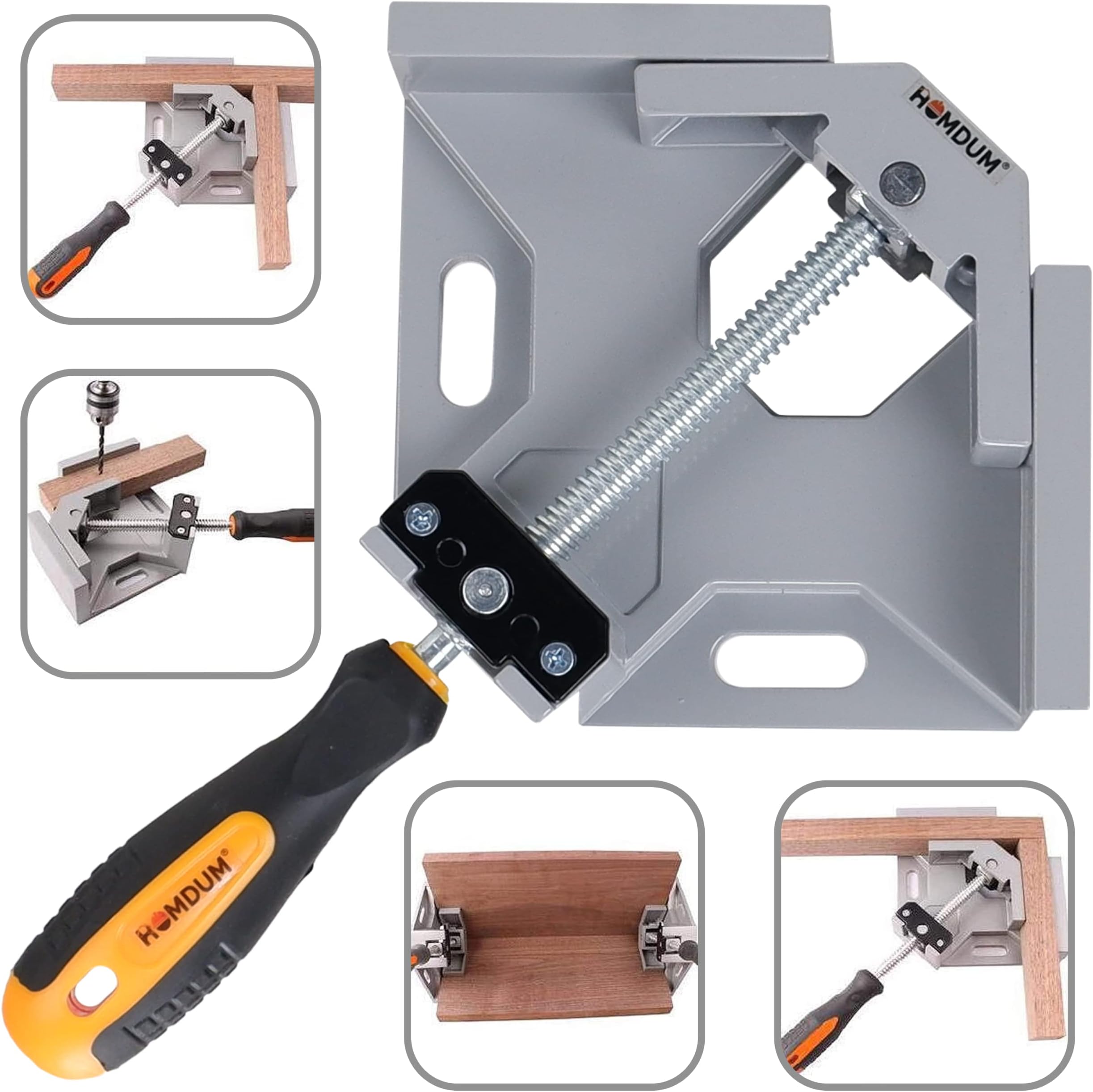 Homdum 90 Degree Corner Clamp Single Hand