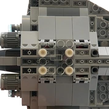 Display Stand Compatible with LEGO Star Wars 75404 Acclamator-Class Assault Ship Starship Collection Display Stand Set Not Included