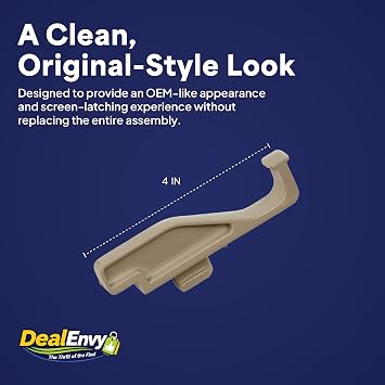Full Screen Latch, Fits Andersen 400 & 200 Series, SandTone, 2-Pack