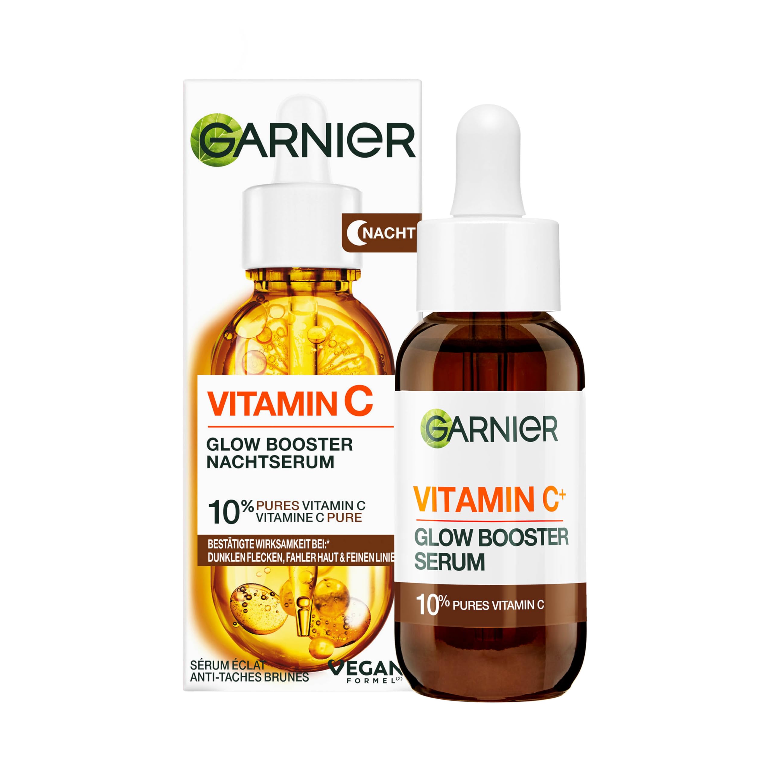 Garnier Vitamin C Nachtserum gegen dunkle Flecken Produktbeschreibung