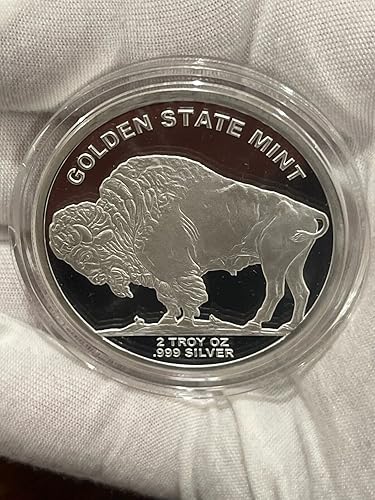 Miniatura 5 de 1 oz .999 Buffalo Authentic Silver Round