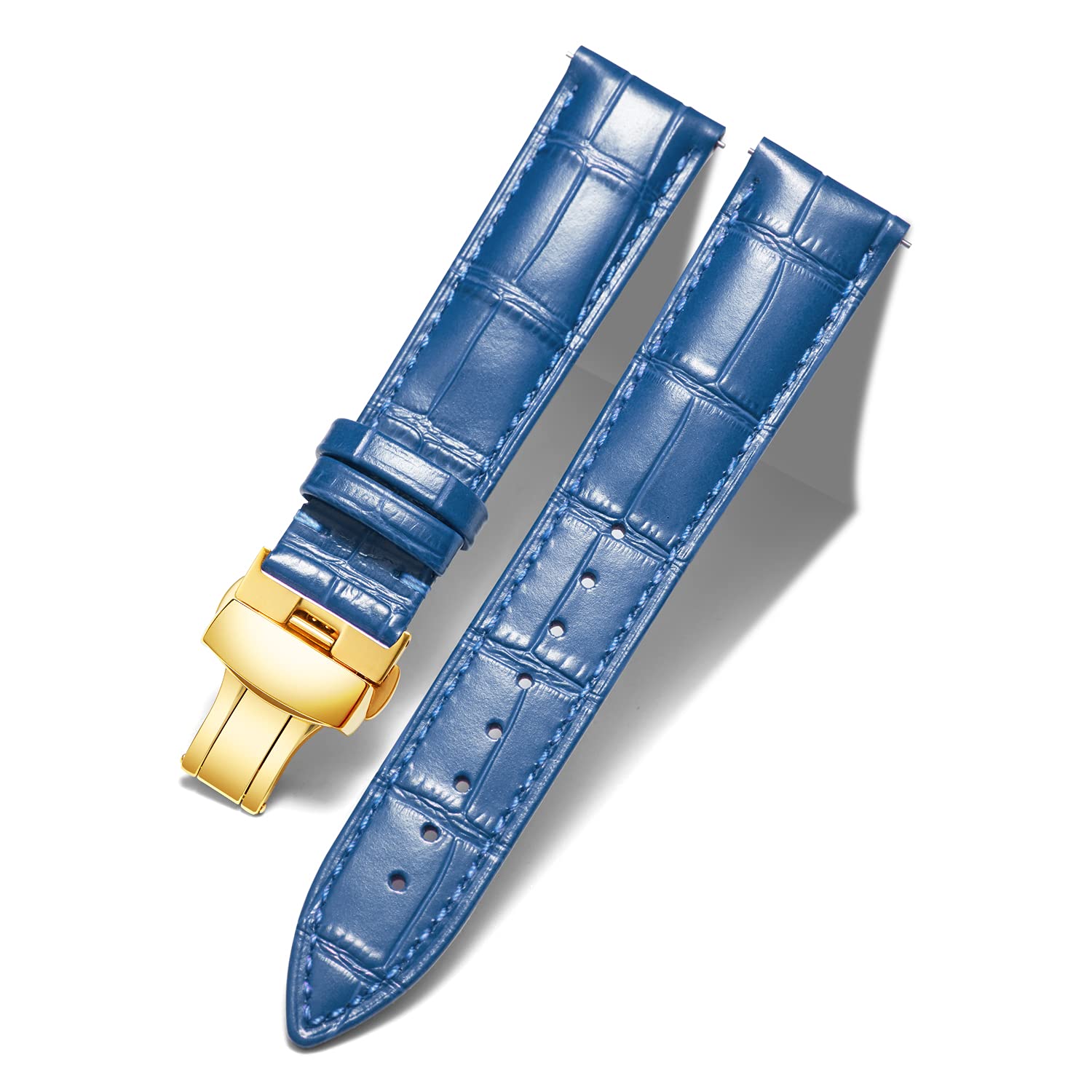 Blu-fibbia In Oro
