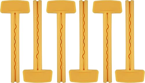 Creative Mark Exprimidor de tubos Twister Wringer Roller Herramienta de llave dispensadora universal grande de 4 pulgadas Paquete de 6