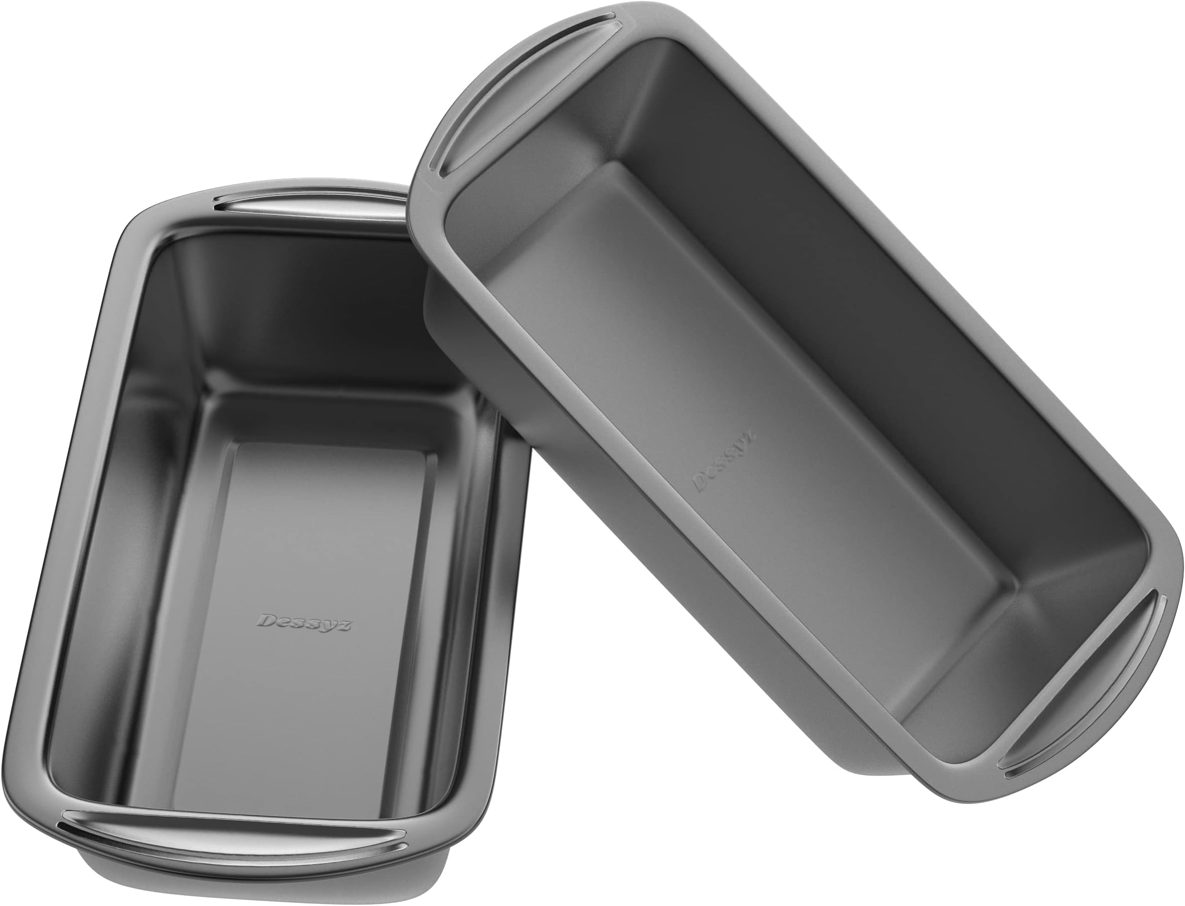 Dessyz Bread & Loaf Tins for Baking Set - Nonstick Bread Tins - for Baking Cakes, Loafs & Banana Bread (2-1LB & 2LB)