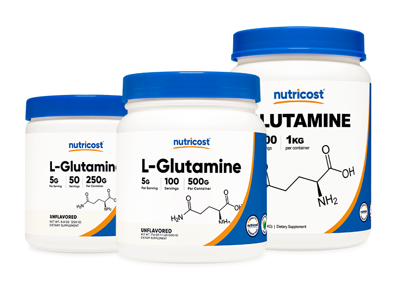 glutathione vs l glutamine Amazon.com: Nutricost L-Glutamine Powder (500 Grams) Unflavored