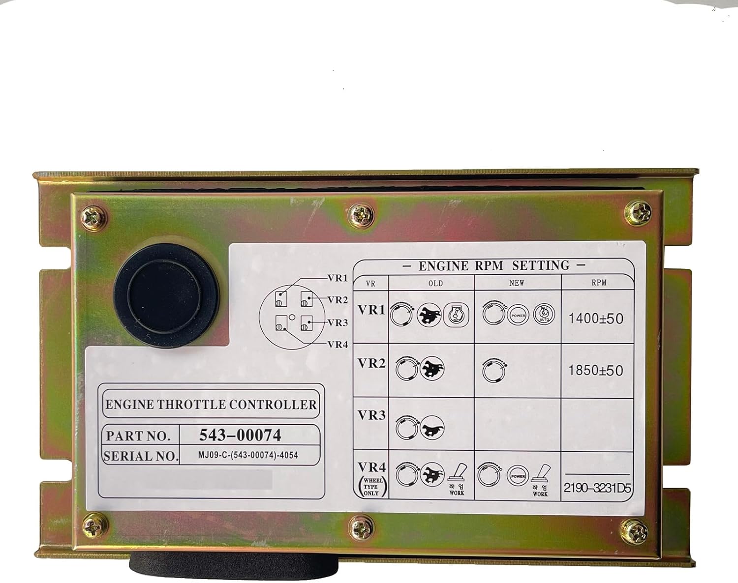 30061100138 300611-00138 Engine Throttle Controller for Doosan Daewoo DH220-5 DX225LC DX210 DX350LC DX260LC DX345LC Excavator