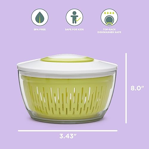 Miniatura 2 de Chefn Picador de ensalada y spinner 96 pulgadas verde