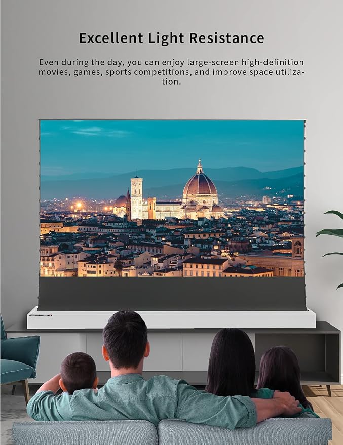 Pantalla de proyección motorizada Vivid Storm 120" miniatura 6
