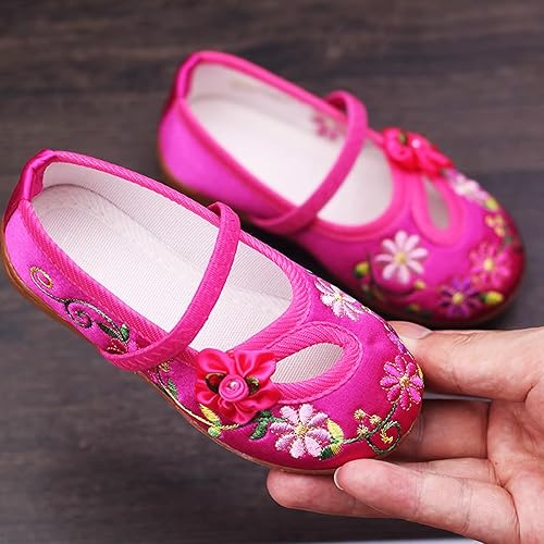 Miniatura 7 de RUIFUU Encanto Mirabel - Zapatos para niñas, disfraz de Halloween, cosplay, vestido Mirabel, zapatos planos Mary-Jane