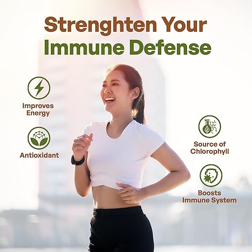 Miniatura 4 de Go Nutra Tabletas de espirulina orgánica Superalimento de espirulina orgánica densa en nutrientes Proteínas, vitaminas, minerales, fibras