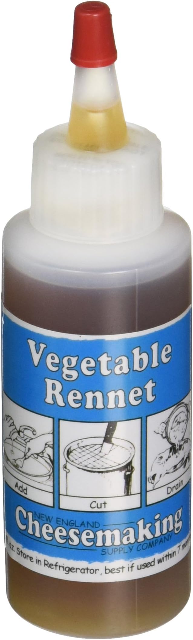 1 X Liquid Vegetable Rennet - 2 oz.