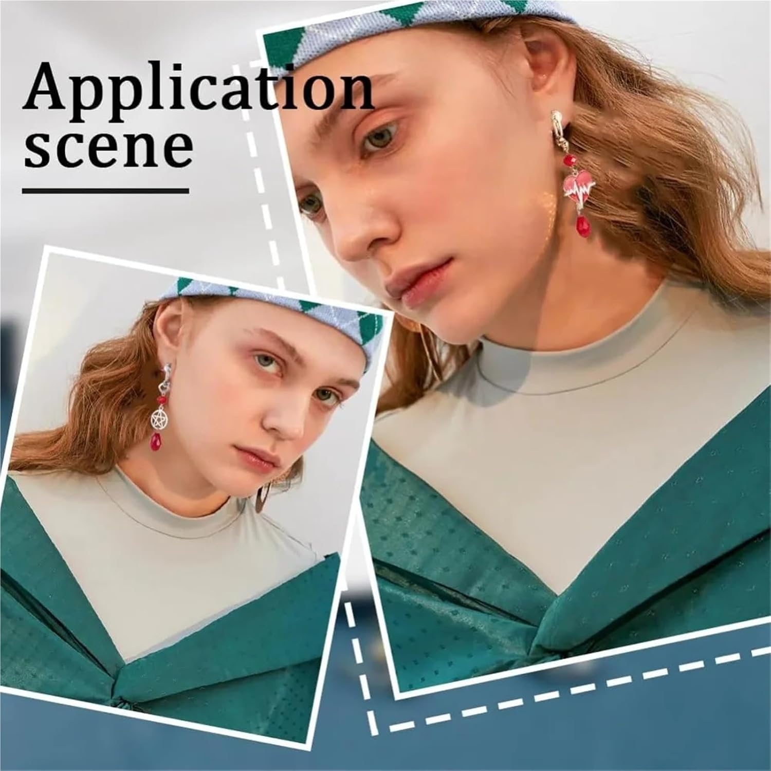 Clip On Earring Backs 1 Box 40Pcs 2 Colors Gold Earring Converter Brass Clip on Earrings Non Pierced Ears Converters Findings Silver Flat