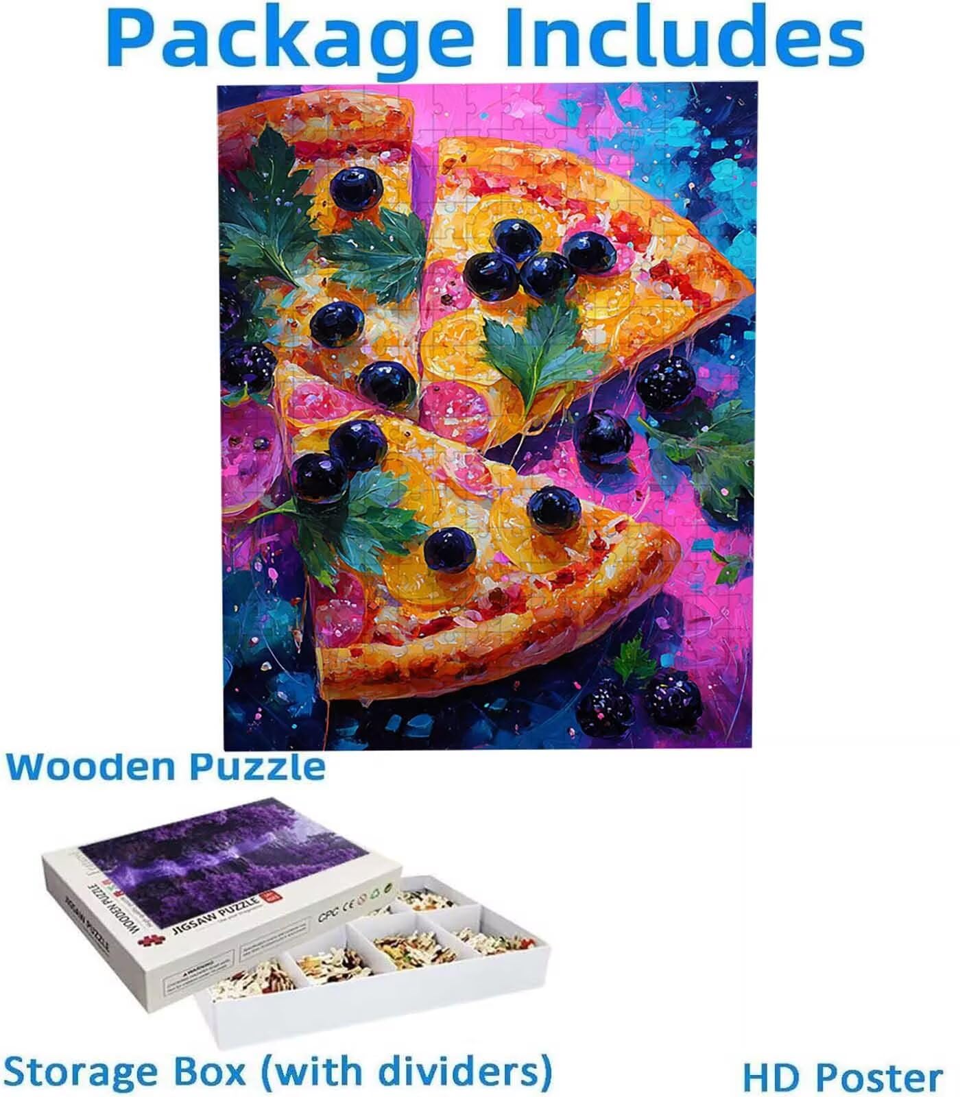 1500 Pezzi di Puzzle, 1500 Pezzi di Puzzle per Adulti, Regalo Anniversario, Regalo Natale, Decorazione Della Casa, Prevenzione Della Degenerazione Cerebrale Negli Anziani 87x57cm PjY8806 2-3