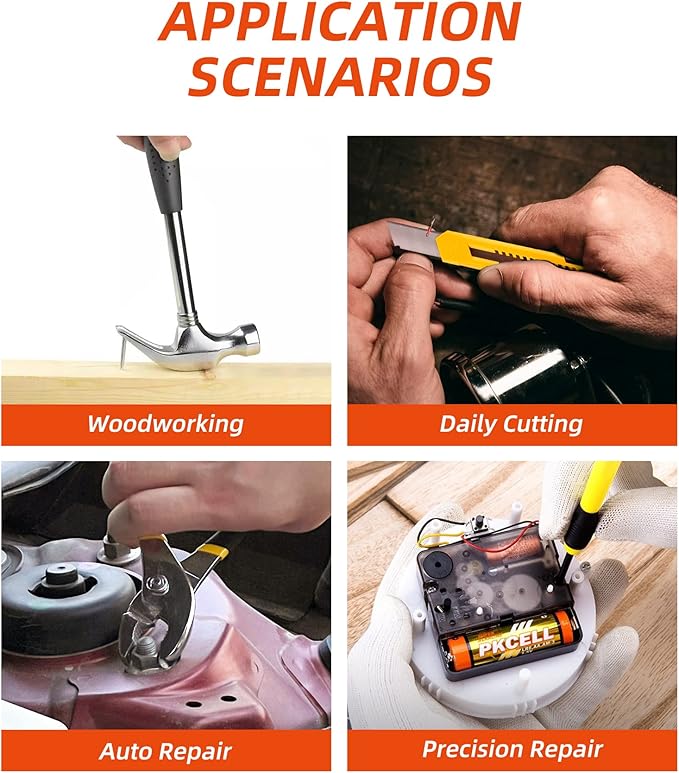 Juego de Herramientas de 40 Piezas con Estuche de Almacenamiento miniatura 6