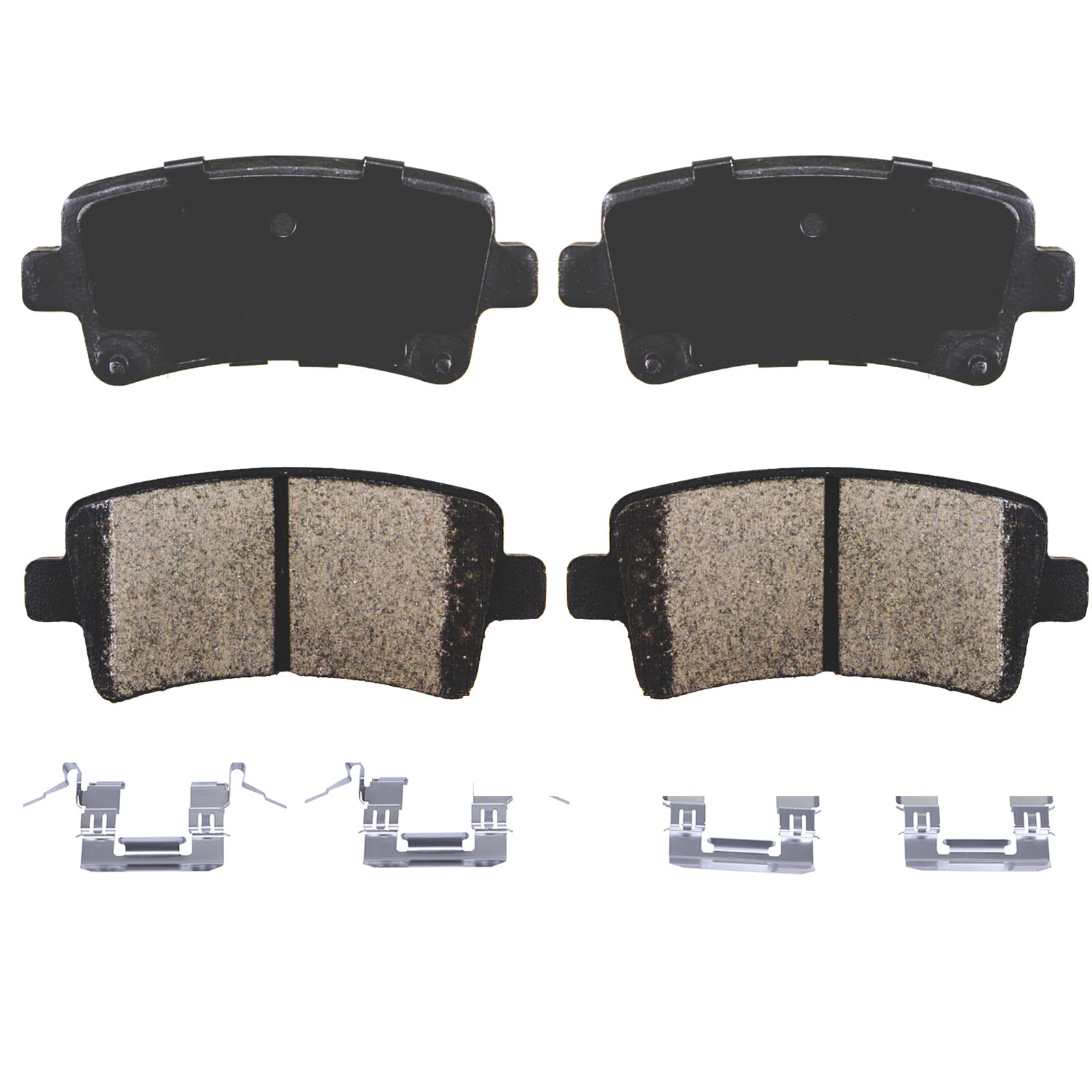 Brakes Premium Ceramic Replacement Front Brake Pad Set For Buick LaCrosse/Regal,For Cadillac XTS,For Chevy For Malibu/Impala/Malibu Limited,For Saab 9-5 2011