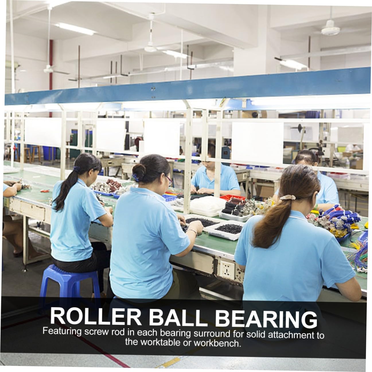 SOLUSTRE 4pcs Carbon Steel Ball Transfer Rollers for Smooth Movement Foot Caster Wheels for Furniture and Equipment Mobility