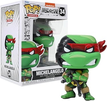 TMNT Funko POP Vinyl Figure | Michelangelo PX Exclusive