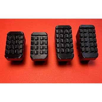 4X Passend Hailo Innenschuh Haushaltsleiter 35&43x20 Schuh Leiterfu  ab BJ.01/15
