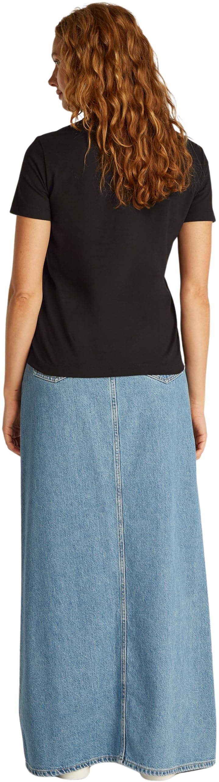 Calvin Klein Donna T-Shirt Maniche Corte Graphic Tee Regular Fit
