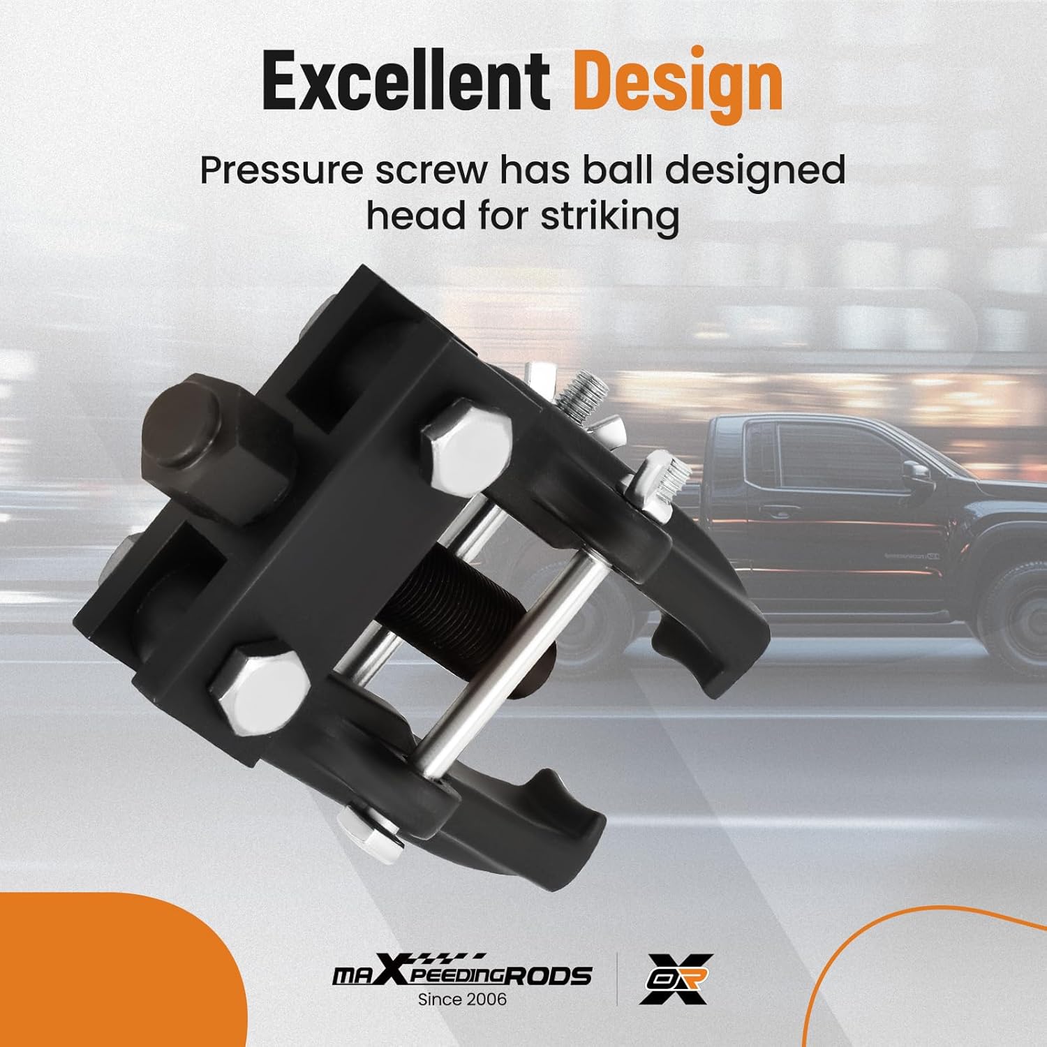 maXpeedingrods Pitman Arm Puller Heavy Duty for Passenger Cars & Light Trucks, 3/4-Ton Capacity, Adjustable 2 Jaw Bearing Puller Gear Puller Removal Tool for Pitman Arms, Bearings, Collars, Gears