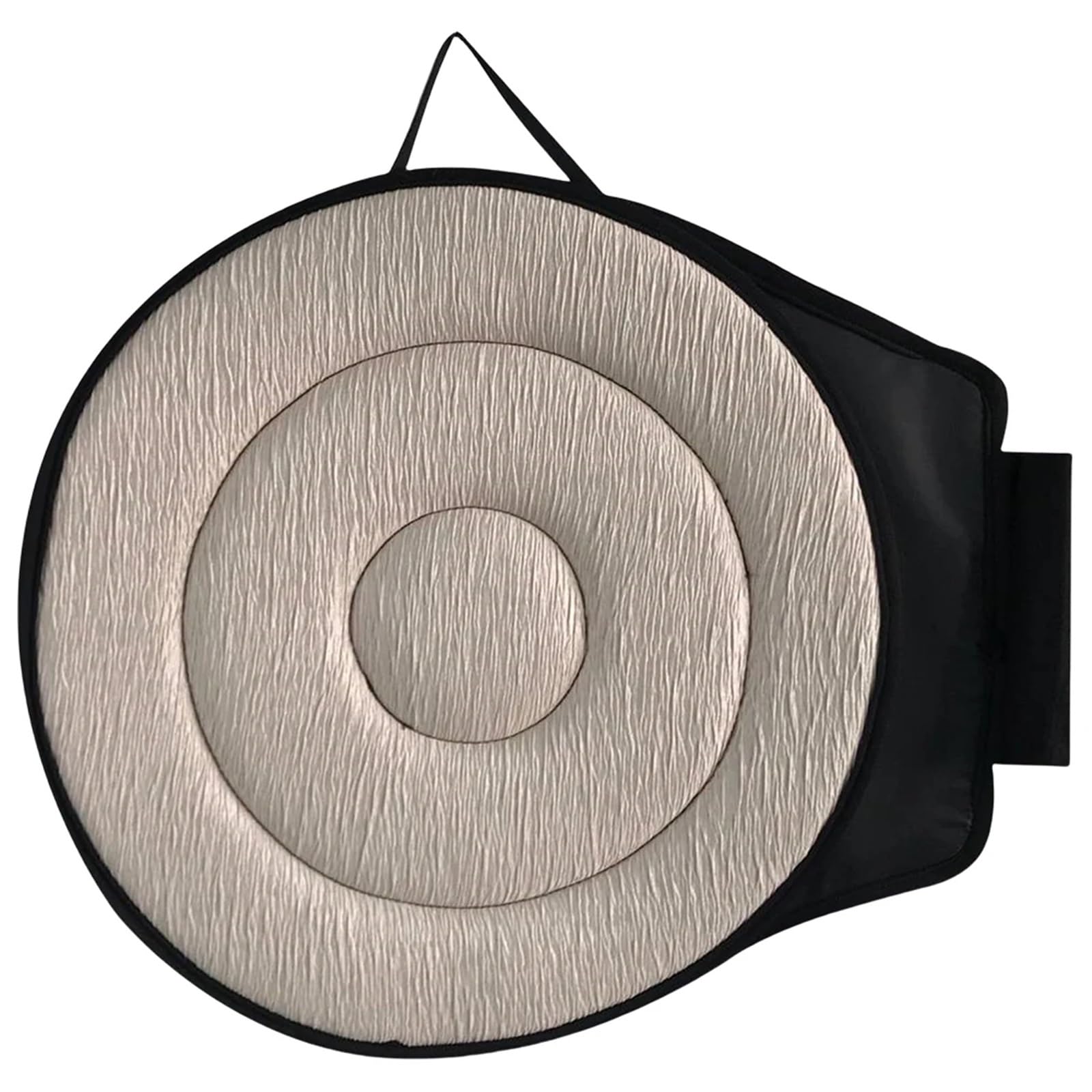 YGLEEULI Swivel Car Seat Cushion Car Booster Seat Cushion 360 Degree Swivel Pad Rotary The Elderly seat cushions for elderly(Beige)