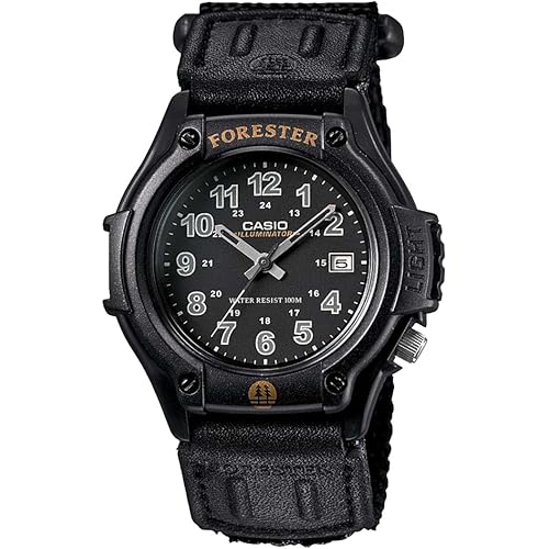 Casio FT500WC-1BVCF Men's FT500WVB-1BV Forester Sport Watch with Nylon Band