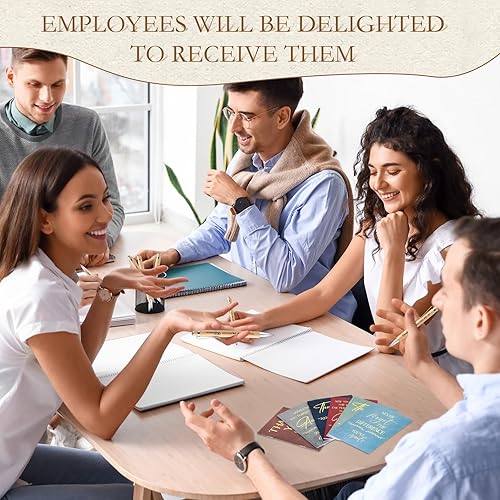 Miniatura 7 de Chuangdi 96 piezas de regalo de agradecimiento a los empleados, regalos de agradecimiento para compañeros de trabajo, cuaderno inspirador,